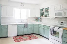 Our house has a (modern) pine kitchen, but the previous owners decided to do a really poor job painting over the centre island with dark latex paint. Chalk Paint Kitchen Cabinets 2 Amazing Before Afters And How To The Interiors Addict
