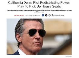 California Dems Plot Redistricting Power Play To Pick Up House Seats