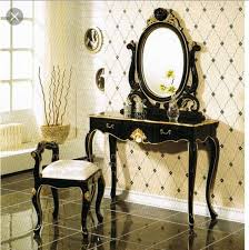 Black White Gold Vanity Gold Bedroom Bedroom Vanity Set Black Gold Bedroom