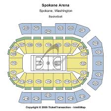 Spokane Arena Tickets And Spokane Arena Seating Charts