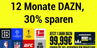 Mit dazn gutscheinen und vouchers nutzen sie vorteile auf ihr dazn abonnement. Aktuell Gibt Es 1 Jahr Dazn 30 Gunstiger Aftvhacks