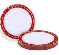 Amazon.com: WNA RSM101210WS Masterpiece Plastic Plates ...