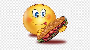 Fondos de pantalla de emojis de comida. Emoji De Sandwich Submarino Comiendo Emoticon De Comida Comiendo Sandwich Smiley Vino Pegatina Png Pngwing