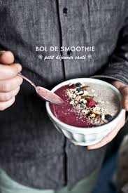 Bol De Smoothie Dejeuner Recette Recette De Petit Dejeuner Petit Dejeuner Et Smoothie Bol