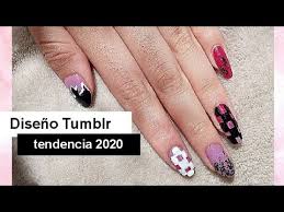 Black nail art designs full set paso a paso unas acrilicas negras youtube : Unas Tumblr Una Flama De Fuego 2020 La Fer Youtube