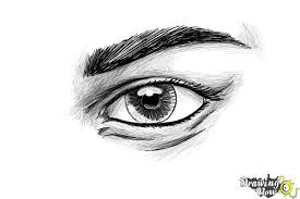 On to top you will want to indicate the shape of the eyelashes (you can add the bottom eyelashes later). How To Draw An Eye Step By Step Drawingnow