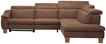 Wohnlandschaft Braun Mikrofaser
