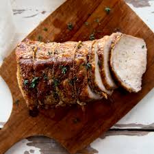 Asian brined pork with vermicelli noodle salad. Roast Pork Loin With Fennel Salad Recipe Tory Miller Food Wine