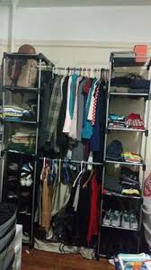 Mainstays double hanging closet organizer assembly instructions. Mainstays Closet Organizer 2 Tower 9 Shelves Easy To Assemble Black Walmart Com Walmart Com