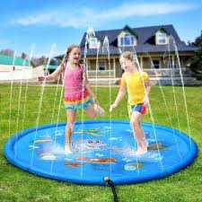 Support kids crawling on a soft play mat from amazon, kidly and more. Splash Play Mat Thickening Pvc Inflatable Water Spray Pad Outdoor Garden Inflatable Sprinkler Water Mat Fun Toy Kids Baby Pool Pad Hot Summer Swimming Party Walmart Canada