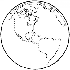 The Earth Coloring Page Earth Coloring Pages Planet Coloring Pages Space Coloring Pages