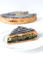 Galette Des Rois Sesame Noir Matcha Recette Olivia Patisse Galette Des Rois Matcha Galette