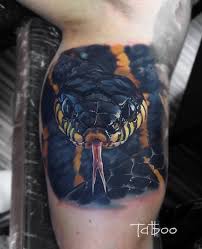 Snakehead tattoos have a lot of energy and movement. 38 Realistic Snake Tattoos