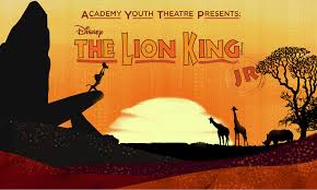 academy youth theatre presents the lion king jr academy center of the arts