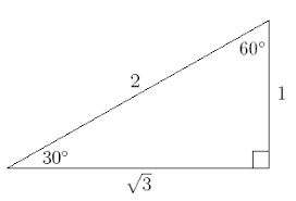 So the new angles are 30−60−90. How To Use The Special Right Triangle 30 60 90 Studypug