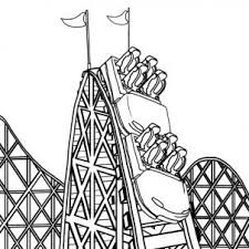 Building the car is by far the hardest part of making a model roller coaster, so keep trying! How To Draw A Roller Coaster Step By Step Other Landmarks Places Free Online Drawing Tutorial Added By Koreacow Roller Coaster Coloring Pages Drawings