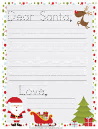 Printable letter to santa claus envelope template reindeer. Love This Printable Santa Letter For Kids