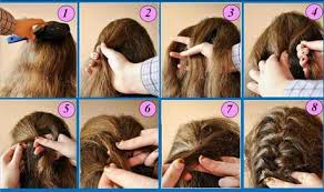 Divide the hair, depending on the number of plaits you want. Easy French Braid Hairstyles
