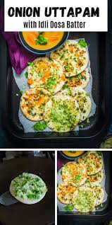 Onion Uttapam South Indian Breakfast Recipe Step By Step Instructions Recipe In 2020 Uttapam Recipe South Indian Breakfast Recipes Indian Breakfast