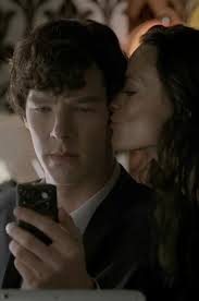 Sherlock and Irene were made for each other. They both have flawless  cheekbones.