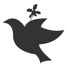 Flying Dove Christmas Icon Transparent Png Svg Vector File Christmas silhouette clip art and vectors. flying dove christmas icon