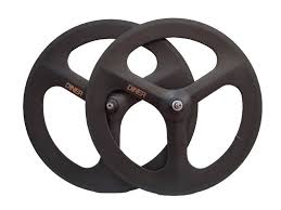 ピストバイク ホイール diner ダイナー 3spoke carbon clincher wheel front rear スリーバトン カーボン クリンチャー ホイール フロント リア pistbike diner chari ホイール ピストバイク und バイク