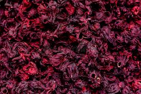 Whole dried hibiscus flower petals make a lovely refreshing tea that is enjoyed in many countries around the world after originating from africa. Dried Hibiscus Leaves Texture Stock Photo Image Of Flower Health 93301142