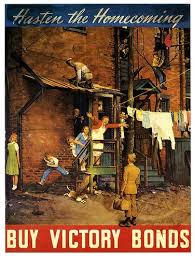 Hasten The Homecoming Norman Rockwell Military Poster Wwii Propaganda