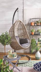 Aldi S Sell Out Hanging Egg Chair Is Back In A Larger Size For 200 Hanging Egg Chair Chair Hanging Chair