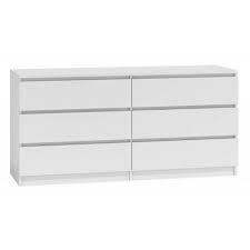 Kommode schrank sideboard weiß holz landhaus cottage anrichte shabby schubladen. Kommode Mit 6 Schubladen 140cm Sideboard Weiss Anrichte Holz Kaufen Bei Hood De