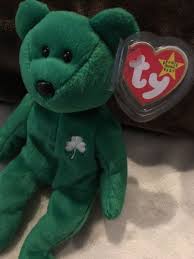 Erin Bear Rare Retired Ty Beanie Baby With And 50 Similar Items
