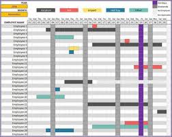 Leave Tracker Employee Vacation Tracker Excel Template 2020 Vacation Planner Template Excel Templates Excel Templates Project Management