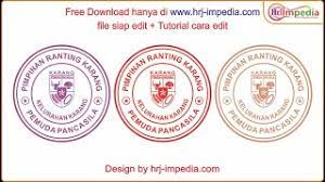 Tutorial Cara Edit Contoh Stempel Pimpinan Ranting Pemuda Pancasila Cara Desain Stempel Dengan Youtube
