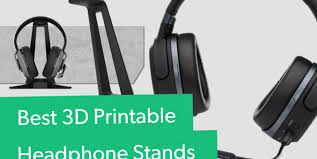 Diy stylish, simple gamer's headphone stand materials: Best Headphone Stands You Can 3d Print At Home