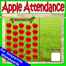 Apple Attendance Worksheets Teaching Resources Tpt