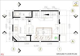 Desain villa mini baja ringan ukuran 4x6 / model rumah biaya 10 juta model rumah terbaru model rumah terbaru : Small Modern House Designs Plan 4x6 Meter Samphoas Plan