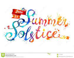 Solstice D Ete 21 Juin Peinture D Eclaboussure D Aquarelle De Vecteur Illustration De Vecteur Illustration Du Nature Solstice 117675642