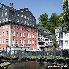 Das rote haus, zur mitte des 18. Foto Monschau Rotes Haus An Der Rur Welt Atlas De