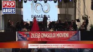 Trupa 3 sud est va susține un concert începând cu ora 20:00, iar de la ora. Video Filarmonica PiteÈti Èi Soprana Soyung Yu Din Coreea De Sud Recital De Zilele OraÈului Mioveni
