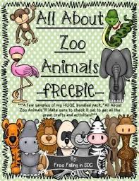 All About Zoo Animals Freebie Zoo Animal Activities Zoo Animals Zoo Animal Theme