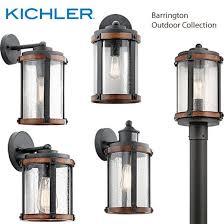 Kichler S Barrington Outdoor Collection Kichler S Barrington Outdoor Collection Featu Farmhouse Outdoor Lighting Outdoor Lighting Low Voltage Outdoor Lighting