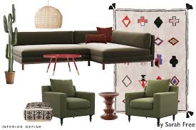 Jasper Sectional Quartz Mod Velvet Sloan Petite Chairs Performance Felt Evergreen Interior Define Interior Define Colorful Decor Interior