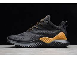 Black And Yellow Running Shoes Adidas Alphabounce Beyond M Black Yellow Running Shoes B43685 Running Shoes For Men New Adidas Shoes Adidas