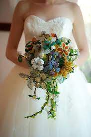 This is an entry in the diy wedding challenge. Pin By Traci Coker On Going To The Chapel Beaded Bouquet French Beaded Flowers Seed Bead Flowers
