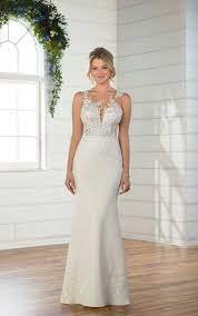 Elegant Wedding Dress With Asymmetrical Neckline Essense Of Australia Wedding Dresses Elegant Wedding Dress Essence Of Australia Wedding Dress Essense Of Australia Wedding Dresses
