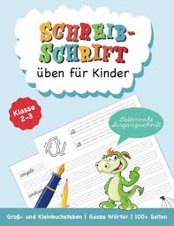 Klasse einen wichtigen inhalt dar. Schreibschrift Uben Fur Kinder Lateinische Ausgangsschrift Klasse 2 3 Gross Und Kleinbuchstaben Ganze Worter 100 Seiten German Edition Material Lernguru 9798686765825 Amazon Com Books