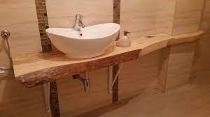 Can a wooden sink be the most suitable solution for our bathroom? Bathroom Sink Board Ash Wood By Snajpdj On Deviantart