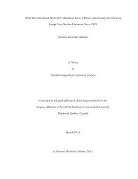 What We Talk About When We Talk About Porn: A Meta-‐critical Analysis of