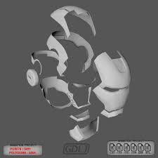 Iron Man Helmet With Stl Iron Man Helmet Iron Man Iron