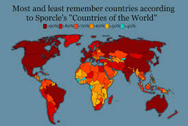 The Least Remembered Countries In The World Ap Human Geography Human Geography Geography Quizzes